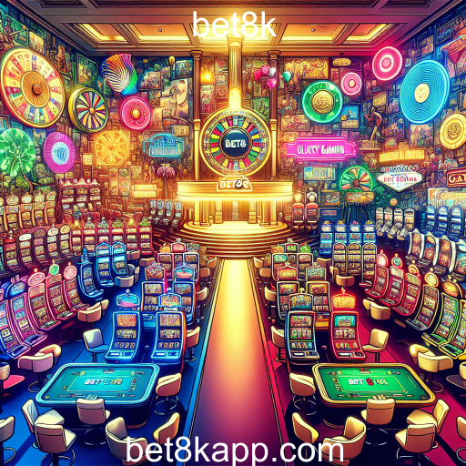 Descubra o Mundo dos Caça-Níqueis no Bet8k